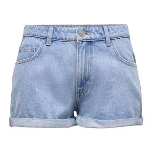 Short en Jean Bleu Femme Only Fold Up vue 0
