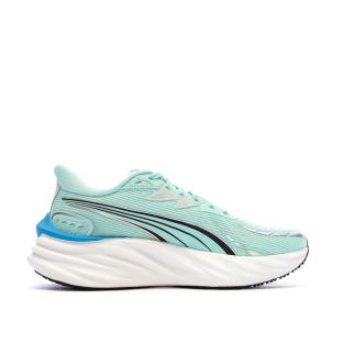 Zapatillas verdes de mujer Puma Velocity Nitro 4 ver 0