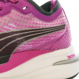 Chaussures de Running Fuchsia Femme Puma Deviate Nitro vue 7