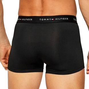 x3 Boxers Noir Homme Tommy Hilfiger Trunkss Dtm vue 0