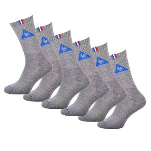 Lot de 3 Paires de Chaussettes Grises Homme Le Coq Sportif pas cher