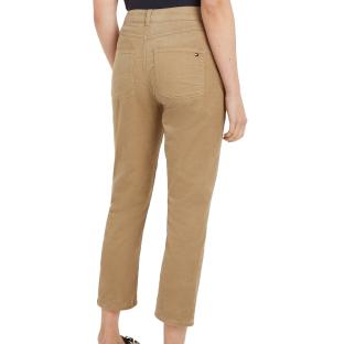Jean Beige Femme Tommy Hilfiger Corduroy vue 2