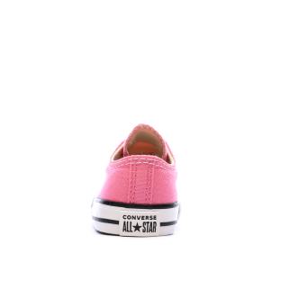 Baskets Rose Fille Fushia Converse Chuck Taylor All Star vue 0