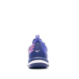 Chaussures de sport Bleu Mixte Mizuno Shoe Wave vue 3