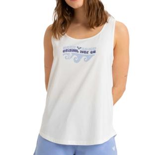 Débardeur Blanc Femme Roxy Surfclassic vue 0