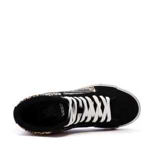 Baskets Noires Léopard Femme Vans Wm Filmore vue 0