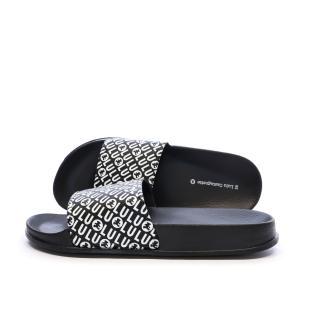Claquettes Noir Femme Rose Lulu Castagnette Lydonie vue 0