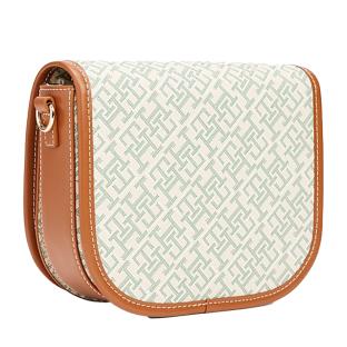 Sac à Bandoulière Vert Femme Tommy Hilfiger Th Monoplay Leather vue 2