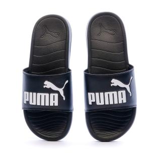 Claquettes noires homme Puma Popcat 20 vue 3