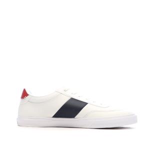 Baskets Blanches Homme Lacoste Vulcanized vue 2