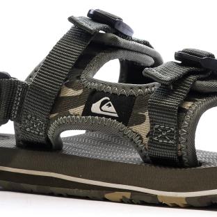 Sandales Kaki Homme Quiksilver Monkey Caged vue 6