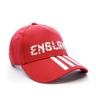 Casquette Rouge Homme Adidas Angleterre vue 2