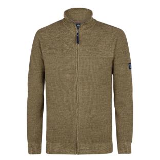 Sweat Zippé Beige Homme Petrol Industries Collar pas cher