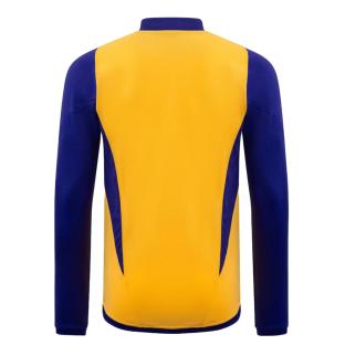 Real Madrid Sweat Training Jaune/Violet Homme Adidas 2023/2024 vue 2