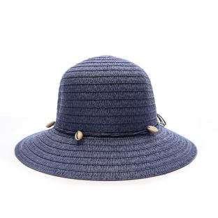Chapeaux Marine Via Lorenzo Cloche Camel vue 0