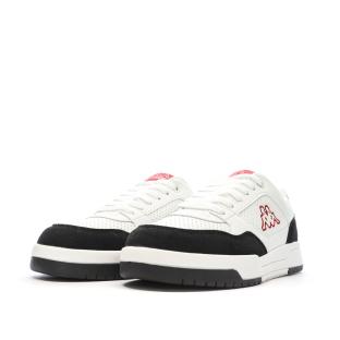 Baskets Blanches/Noires/Rouges Fille Kappa Manis vue 6