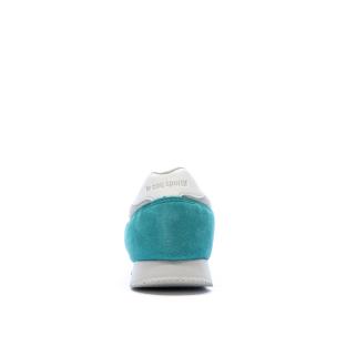 Baskets Blanches/Turquoises Femme Le Coq Sportif Alpha vue 0