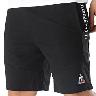 Short Noir Homme Le Coq Sportif Regular 2310355 pas cher