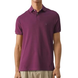 Polo Violet Homme Tommy Hilfiger 1985 Regular pas cher