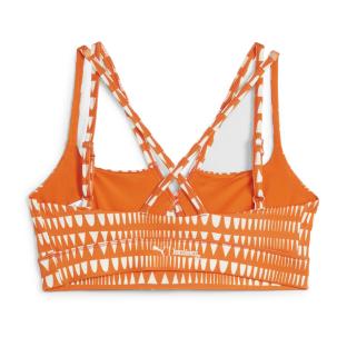 Brassière Orange Femme Puma Lemlem Impact vue 2