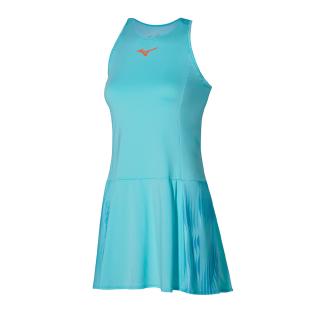 Robe de Tennis Bleu Femme Mizuno Printed pas cher