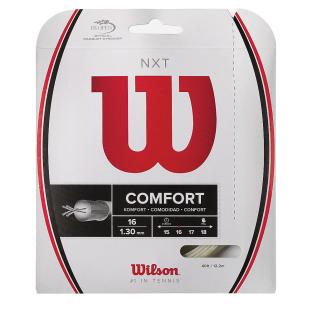 Cordage Blanc Wilson Nxt 16 1.30mm/12.2m pas cher