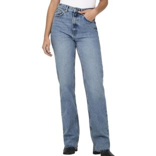 Jean Droit Bleu Femme Only Riley pas cher