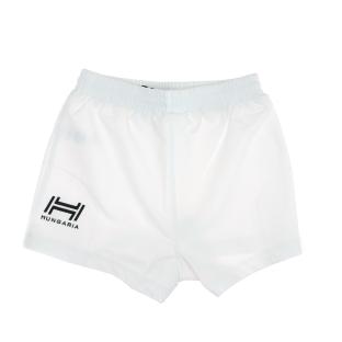 Short de rugby Blanc Junior HUNGARIA Premium pas cher