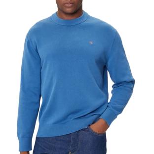 Sweat Bleu Homme Calvin Klein Jeans Easy pas cher