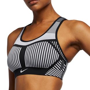 Brassière Noir/Blanc Femme Nike Fenom Flyknit pas cher