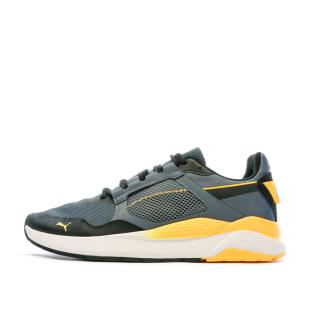 Baskets Noires/Jaunes Homme Puma Anzarun Grid pas cher