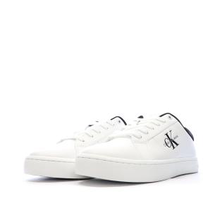 Baskets Blanches Homme Calvin Klein Jeans Classic Cupsole vue 6