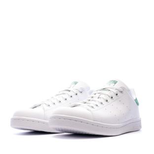 Stan Smith Baskets blanches/vertes femme Adidas vue 6