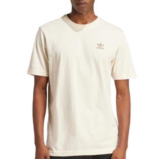 T-Shirt Beige Homme Adidas Trefoil vue 0