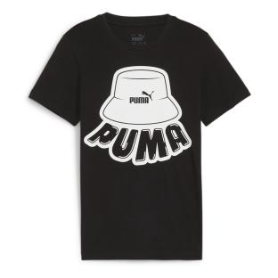 T-shirt Noir Garçon Puma Mid 90s pas cher
