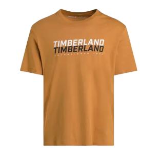 T-Shirt Moutarde Homme Timberland Graphic pas cher