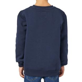 Sudadera azul marino para niño de Levi's, corte recto, con mangas de murciélago ver 0