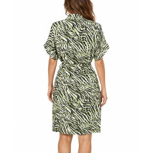 Robe Verte Imprimé léopard Femme Freeman Porter Raffia Tigerly vue 0