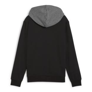 Sweat Noir/Gris Garçon Puma Hoodie vue 2