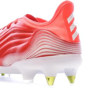Chaussures de foot Rouge Adidas Copa Sense.1 SG vue 7