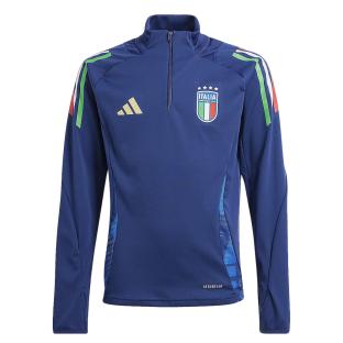 Italie Sweat 1/4 zip Marine Junior Adidas Tiro 2024 vue 0