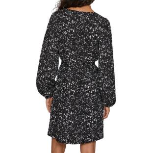 Robe Noir/Blanc Femme Vila Peffi vue 0