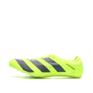 Chaussures d'athlétismes Jaune/Noire Homme Adidas Sprintstar pas cher