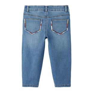 Jean Slim Bleu Fille Name it Bella 13206249 vue 2