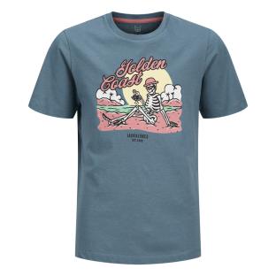 T-shirt Bleu Garçon Jack & Jones Elijah 12269825 pas cher