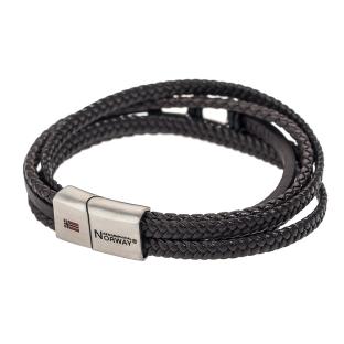 Bracelet Noir Geographical Norway 315119 vue 0