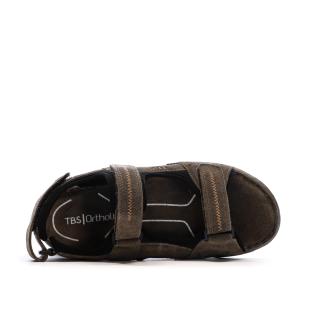 Sandalias marrones para hombre TBS JOHALIN ver 0