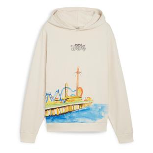 Sweat Beige Homme Puma Showtime vue 0