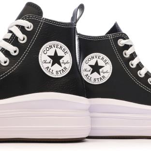 Baskets Noires Femme Converse All Star Move vue 7