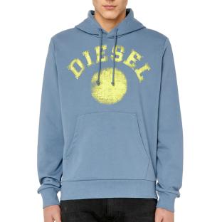 Sweat Bleu Homme Diesel Felpa pas cher